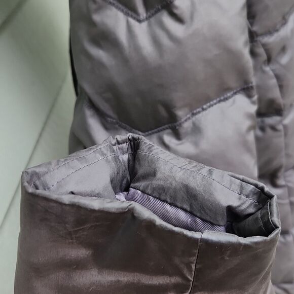 Company Ellen Tracy Fur Down Hooded Winter Coat Jacket - Picture 12 of 12